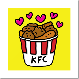 KFC lover Posters and Art